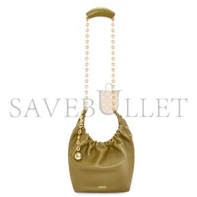 LOEWE SMALL SQUEEZE BAG IN MELLOW NAPPA LAMBSKIN A914NCHX01 (29*24*10.5cm)